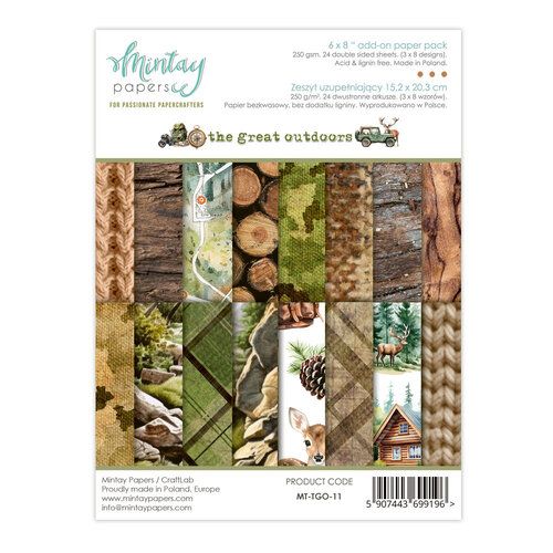6x8 Add-on Paper Pack - The Great Outdoors Collection