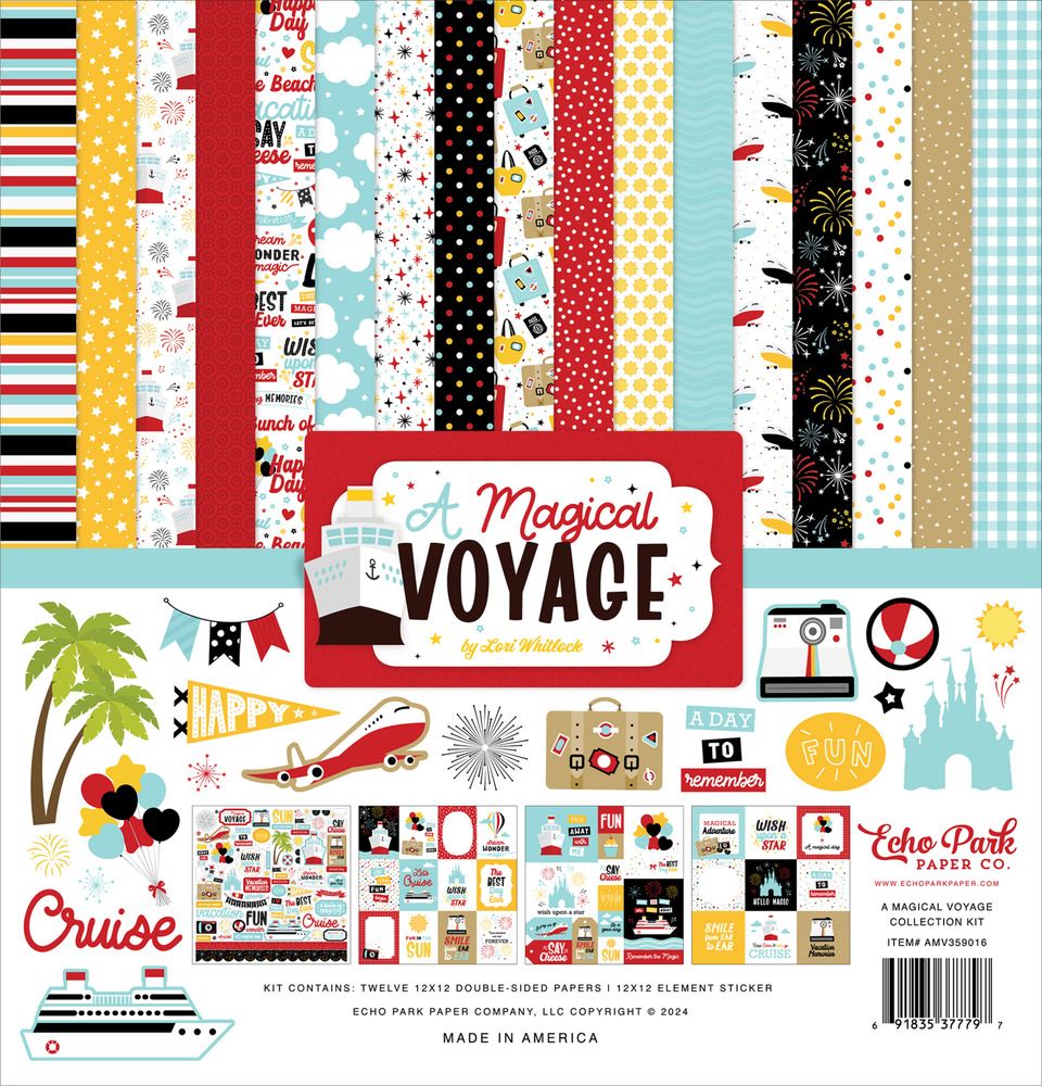 12x12 Collection Kit - A Magical Voyage Collection