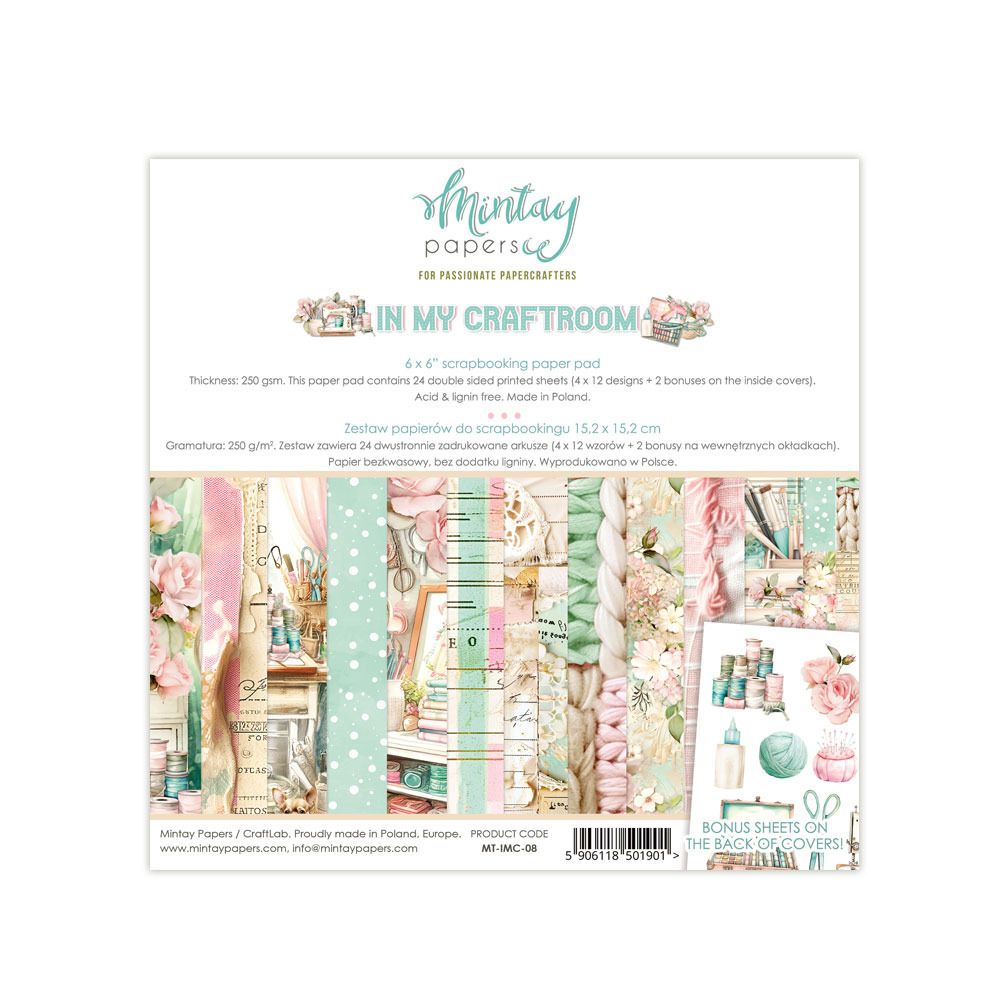 6x6 Paper Pad - In My Craftroom Collection