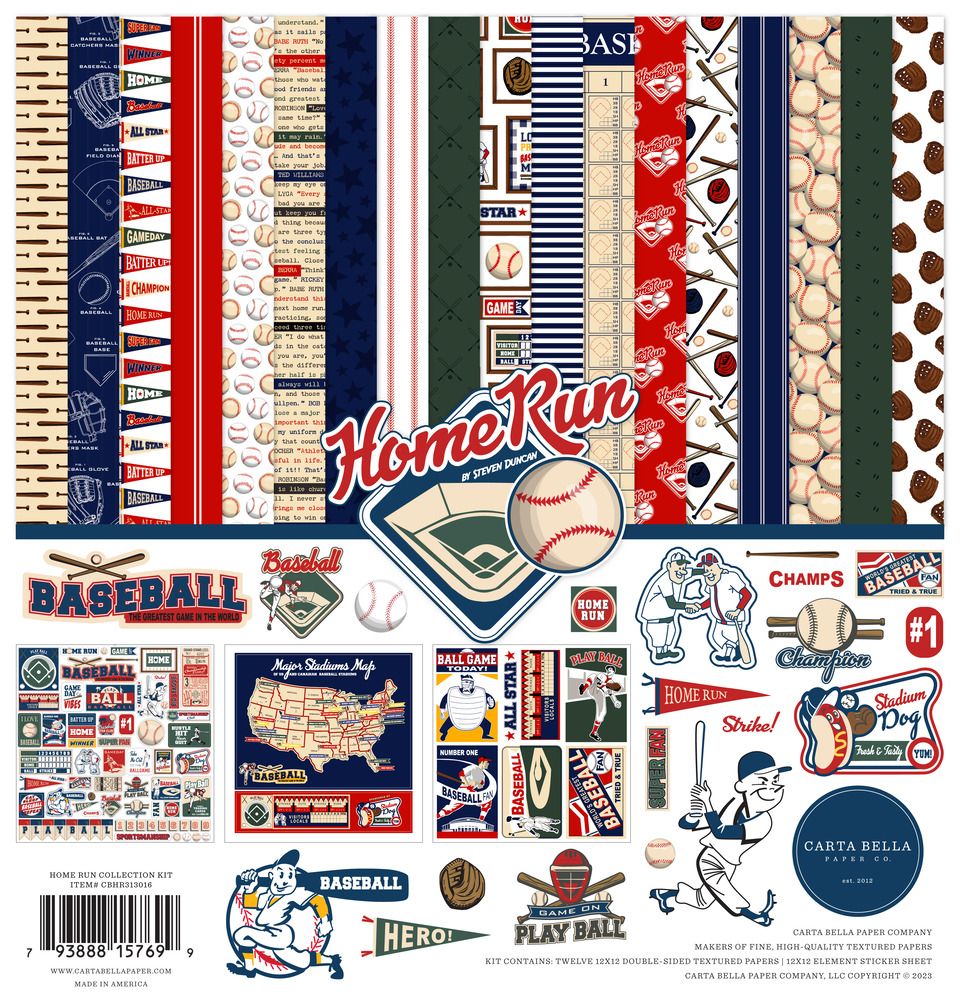12x12 Collection Kit - Home Run Collection