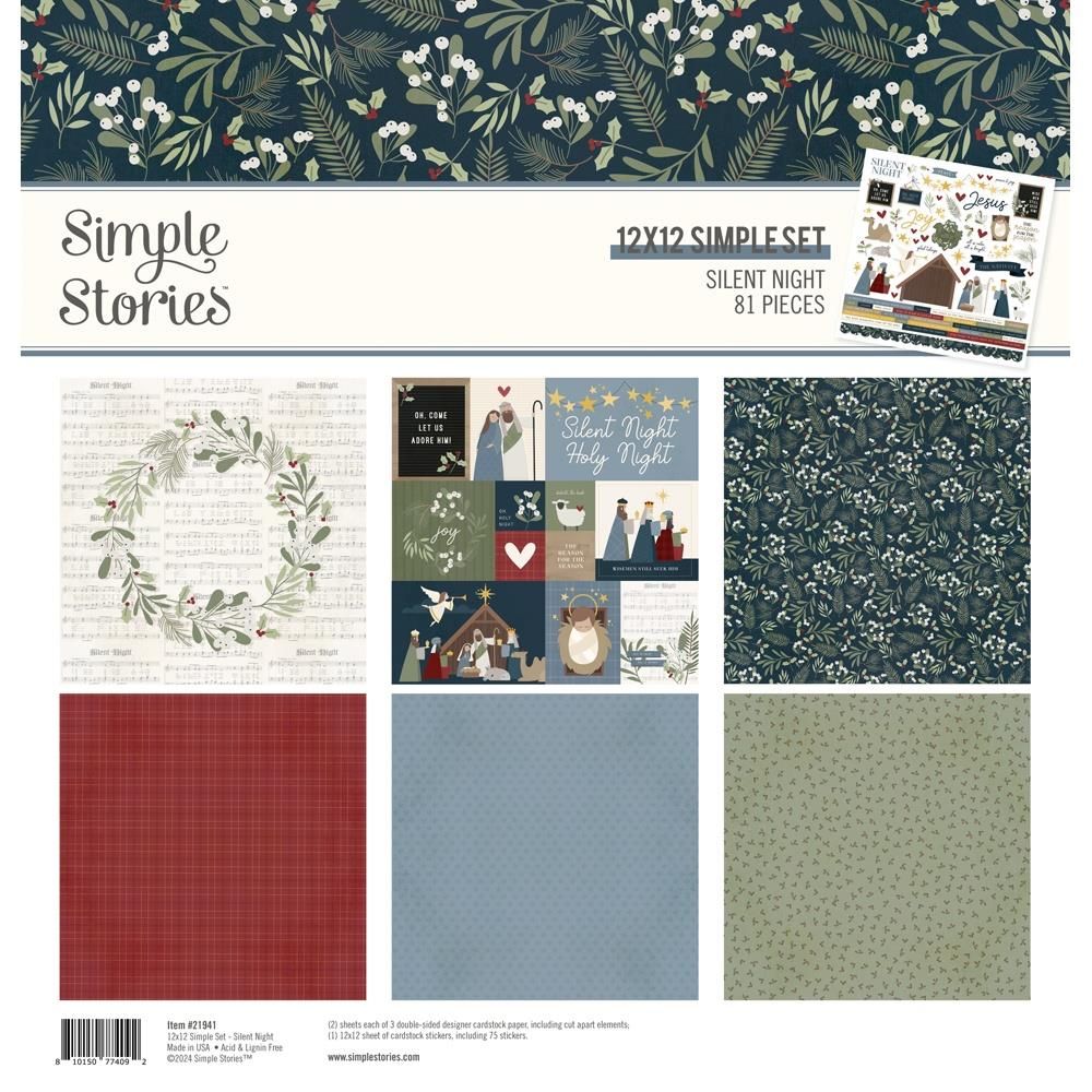 12x12 Simple Set - Silent Night Collection