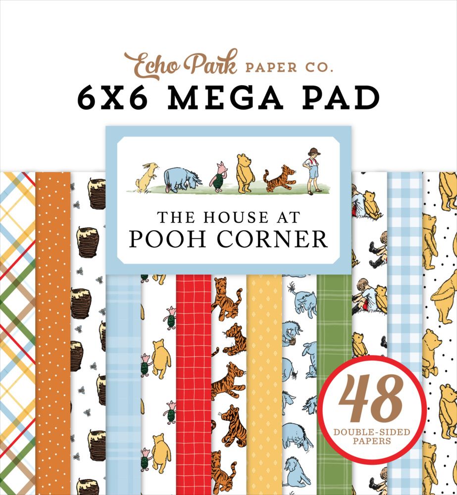 6x6 Mega Paper Pad - The House at Pooh Corner Collection