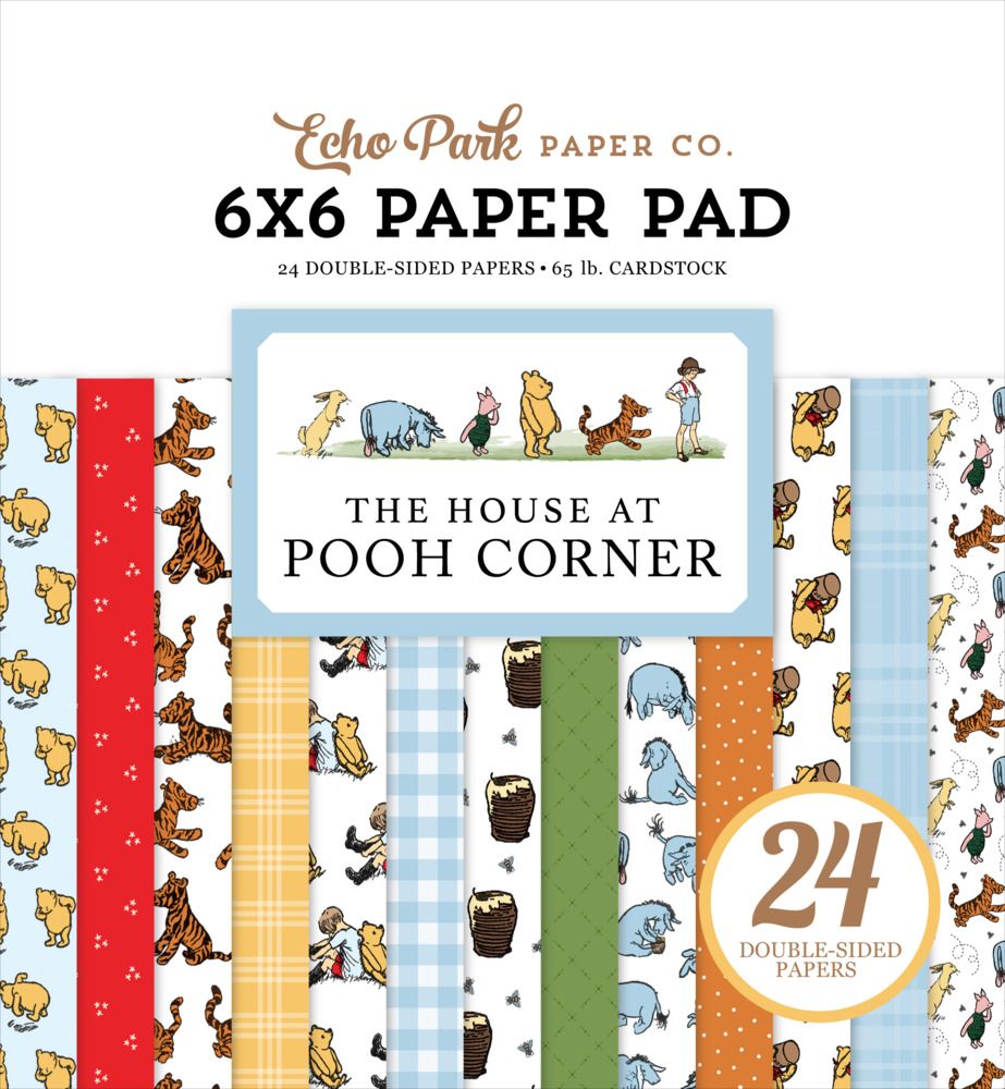 6x6 Paper Pad - The House at Pooh Corner Collection