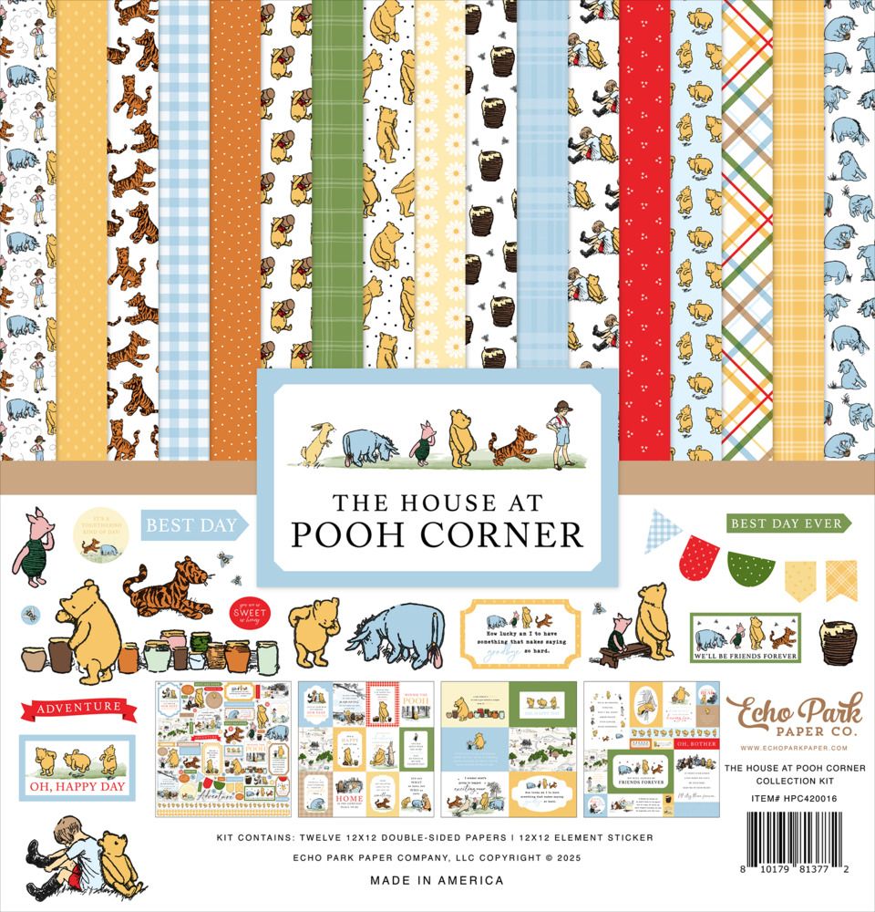 12x12 Collection Kit - The House at Pooh Corner Collection