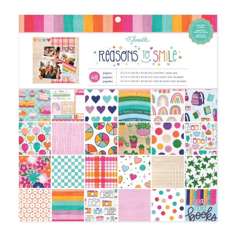 American Crafts - Shimelle - Reasons To Smile Collection
