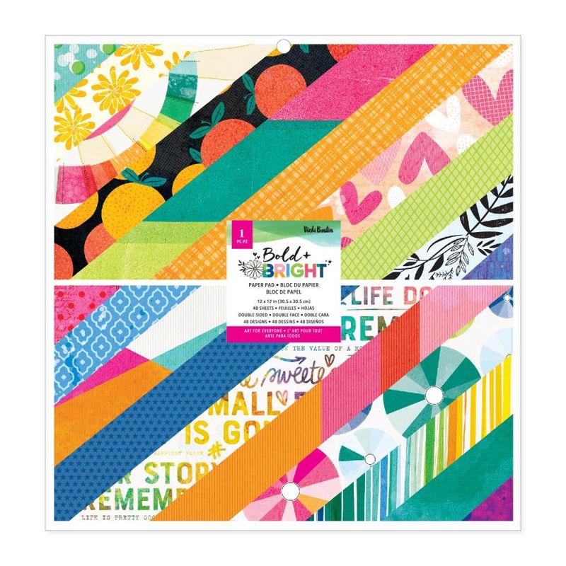 American Crafts - Vicki Boutin - Bold and Bright Collection