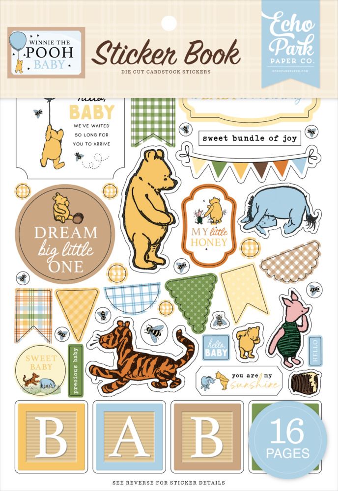 Sticker Book -  Winnie the Pooh Baby Collection