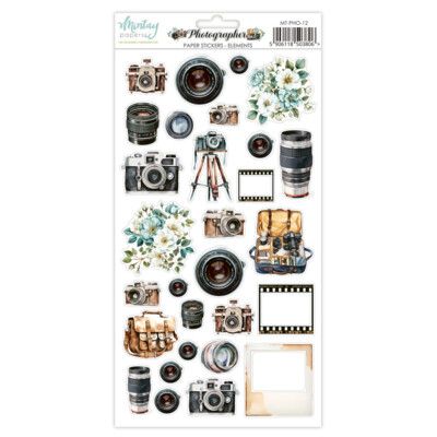 6x12 Paper Stickers - Elements - Photographer Collection