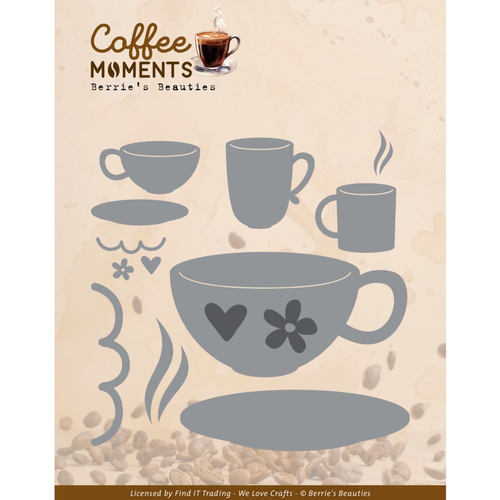 Coffee Cup - Die Set - Coffee Moments Collection