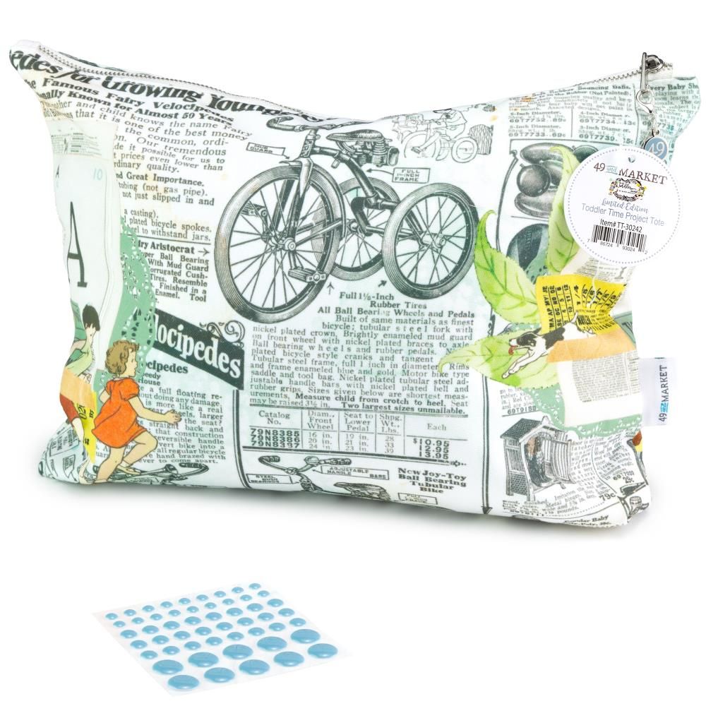 Essentials Project Tote w/ Enamel Dots - Toddler Time Collection