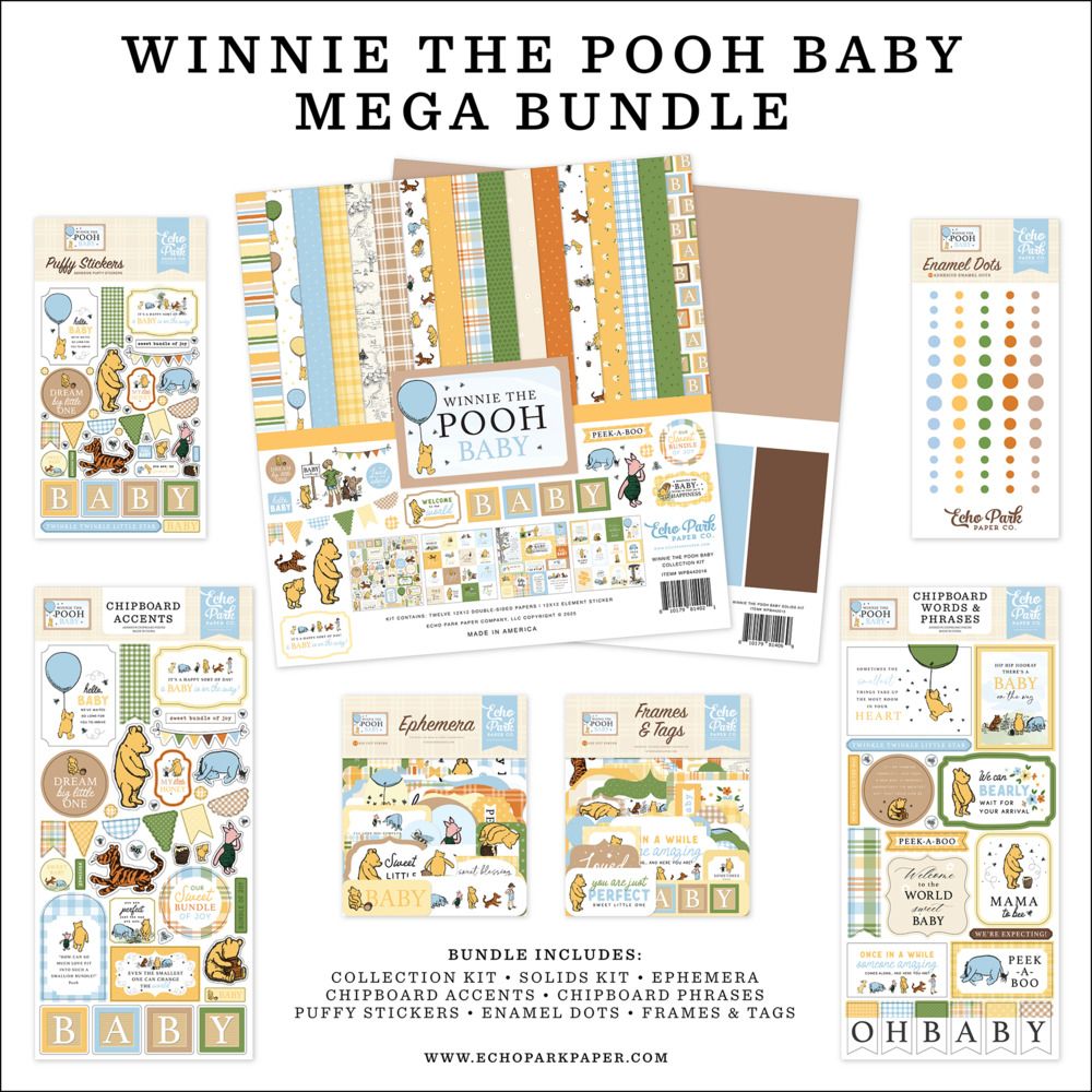 Mega Bundle -  Winnie the Pooh Baby Collection
