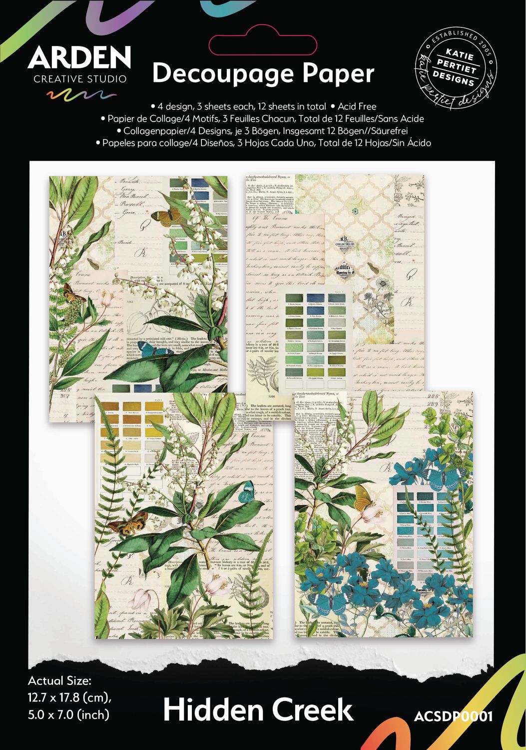 Decoupage Paper - Hidden Creek Collection
