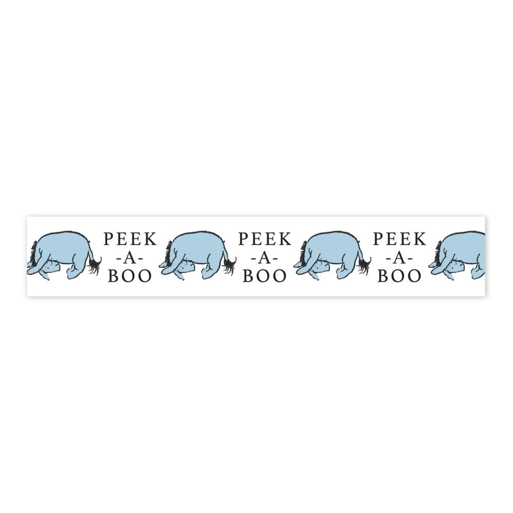 Washi Tape -  Peek a Boo Eeyore - Winnie the Pooh Baby Collection