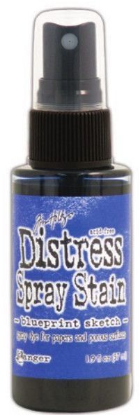 Blueprint Sketch - Distress - Spray Stain