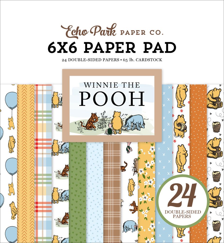 6x6 Paper Pad - Winnie the Pooh Collection