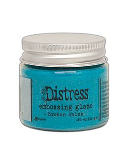 Broken China - Distress Embossing Glaze