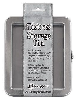 Distress Crayon Storage Tin