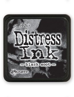 Black Soot - Distress Ink - Mini Ink Pad