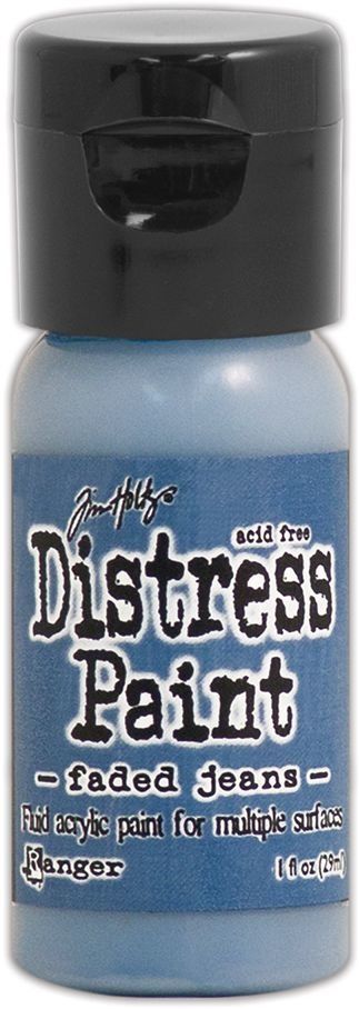Faded Jeans - Distress - Paint