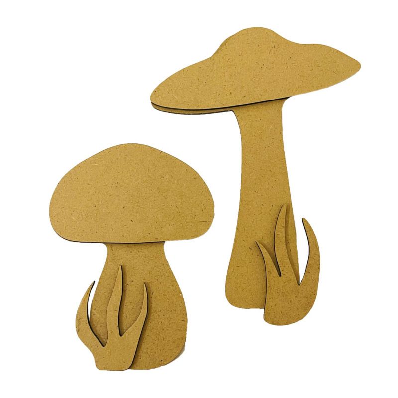 Mushrooms - Crafty Shapes - Hidden Grove Collection