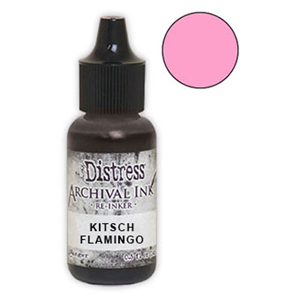 Kitsch Flamingo - Distress Archival Ink - Re-inker