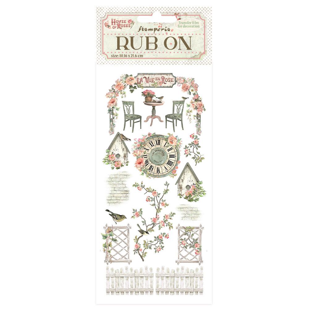 Rub-ons - House of Roses Collection