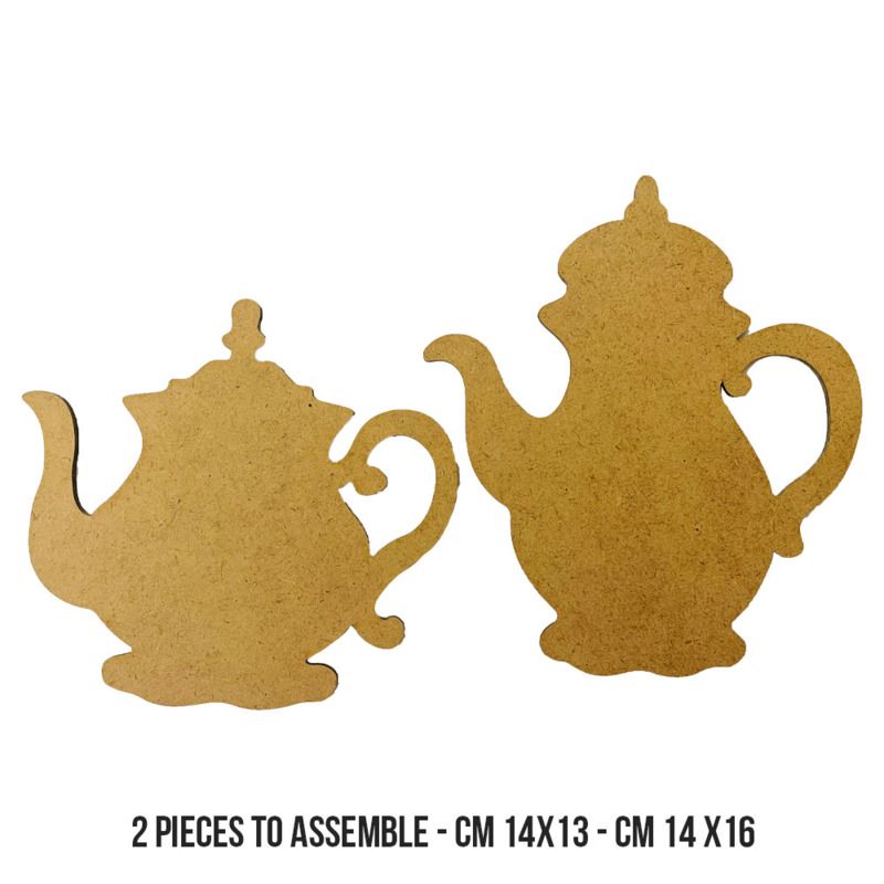 Tea Pot - Crafty Shapes - House of Roses Collection