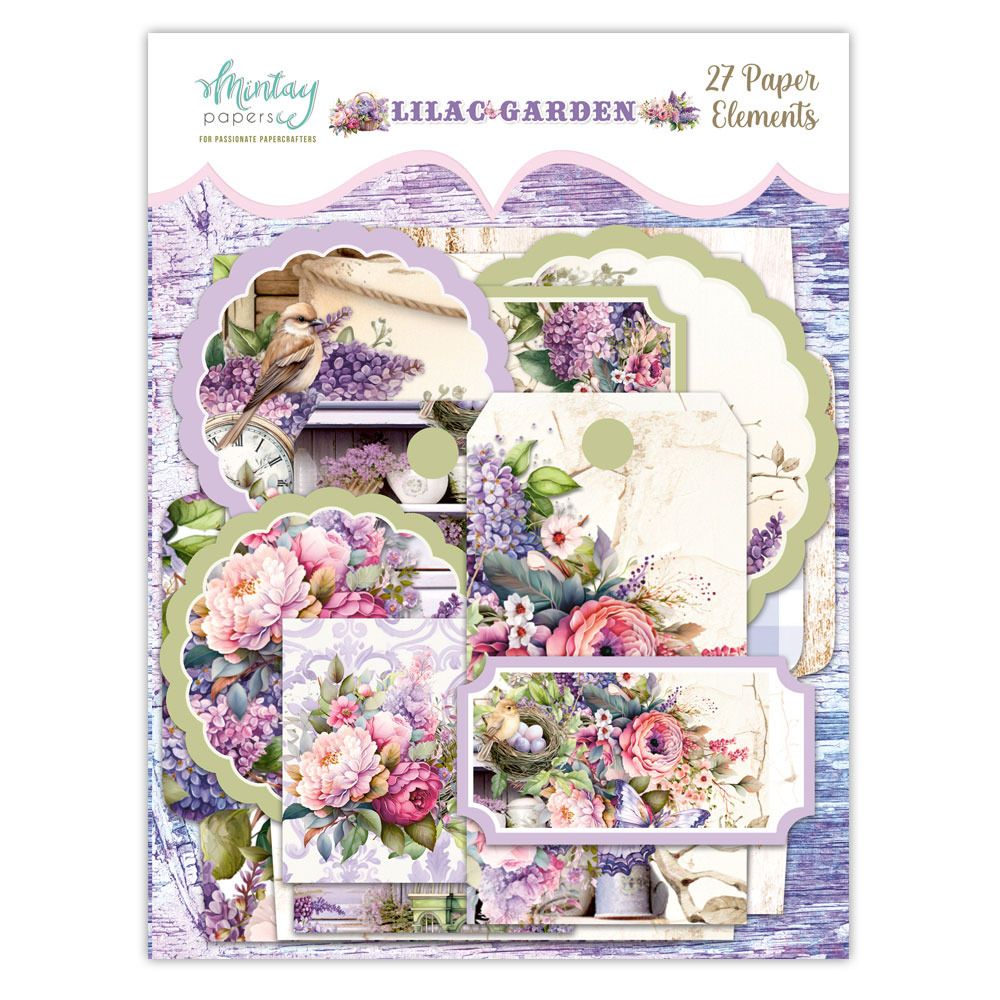 Paper Elements - Lilac Garden Collection