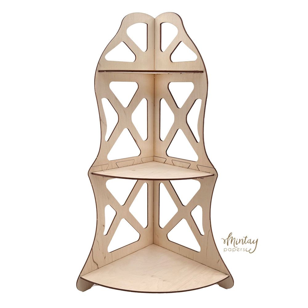 Corner Shelf - Mintay Woodies