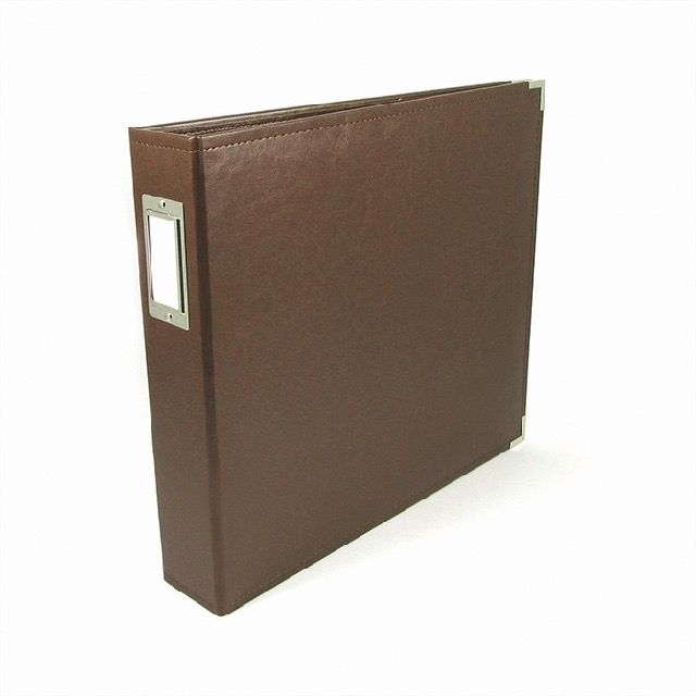 12x12 Classic Album - D-ring - Dark Chocolate
