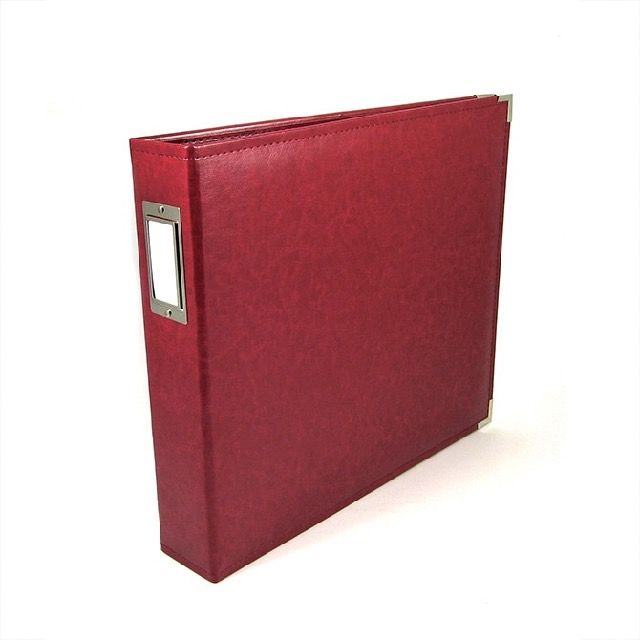 12x12 Classic Album - D-ring - Wine