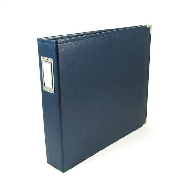 12x12 Classic Album - D-ring - Navy