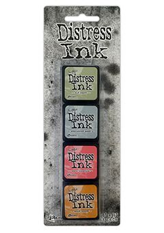 Kit 7 - Mini Distress Ink Pad Kit