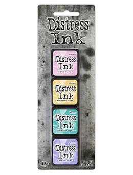 Kit 4 - Mini Distress Ink Pad Kit