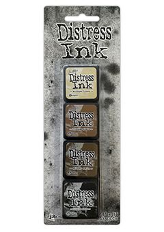 Kit 3 - Mini Distress Ink Pad Kit