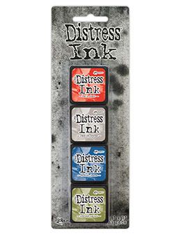 Kit 5 - Mini Distress Ink Pad Kit
