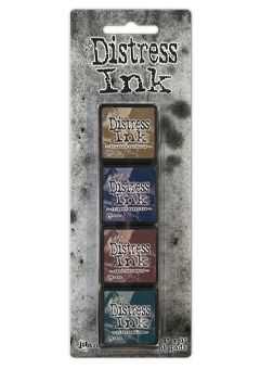 Kit 12 - Mini Distress Ink Pad Kit