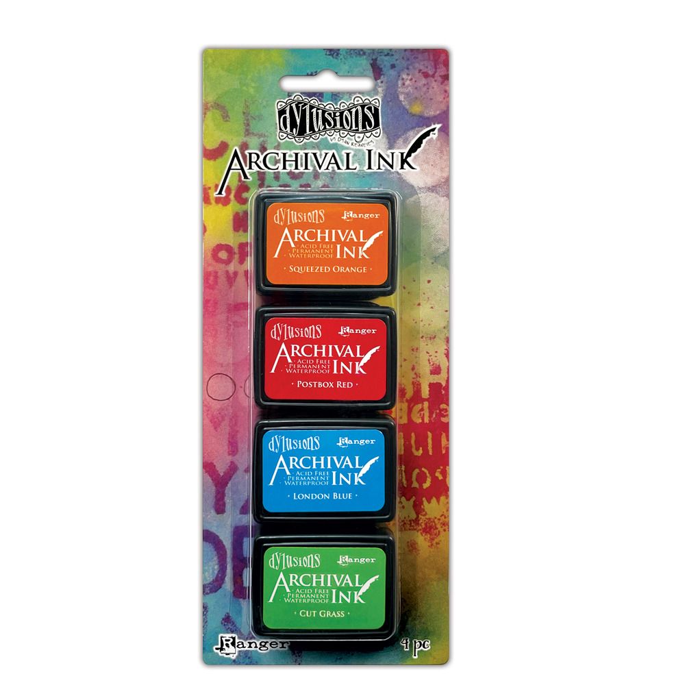 Mini Ink Kit #2 - Mini Dylusions Archival Ink Pad Kit