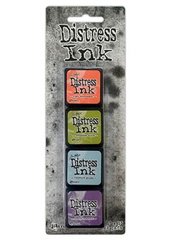 Kit 8 - Mini Distress Ink Pad Kit