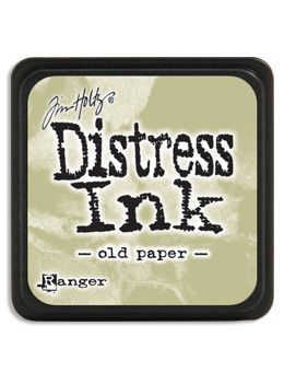 Old Paper - Distress Ink - Mini Ink Pad