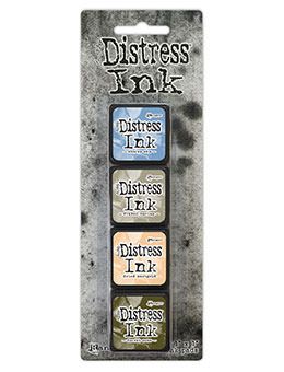 Kit 9 - Mini Distress Ink Pad Kit
