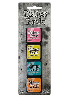 Kit 1 - Mini Distress Ink Pad Kit