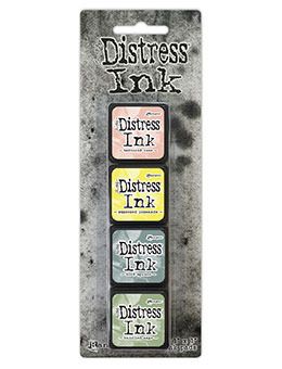 Kit 10 - Mini Distress Ink Pad Kit