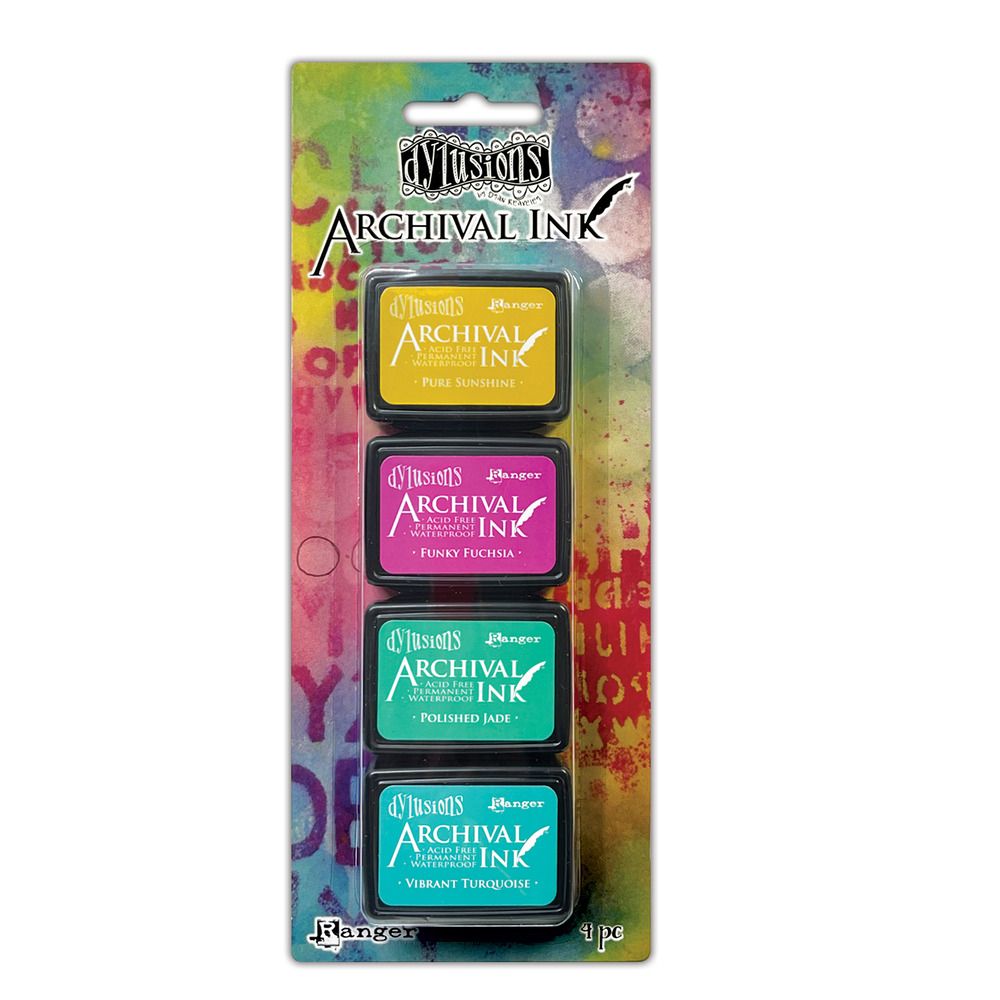 Mini Ink Kit #3 - Mini Dylusions Archival Ink Pad Kit