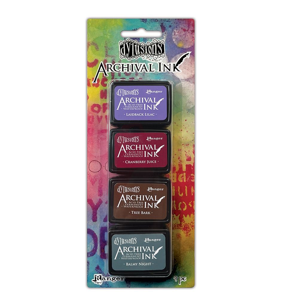 Mini Ink Kit #4 - Mini Dylusions Archival Ink Pad Kit