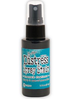 Peacock Feathers - Distress - Spray Stain