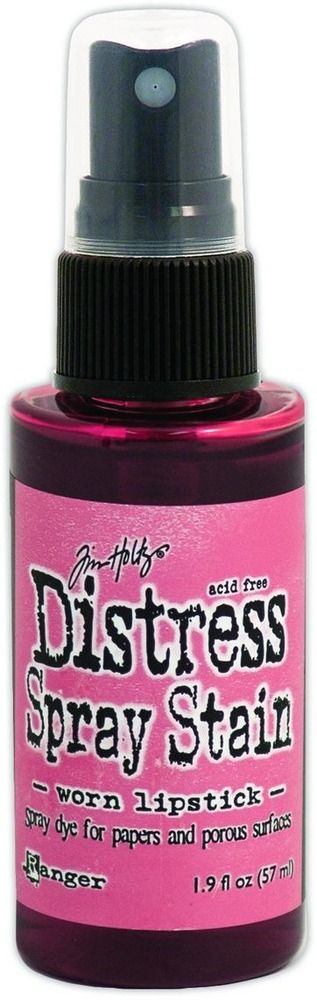 Worn Lipstick - Distress - Spray Stain