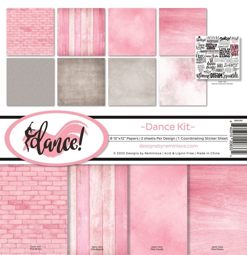 12x12 Collection Kit - Dance! Collection