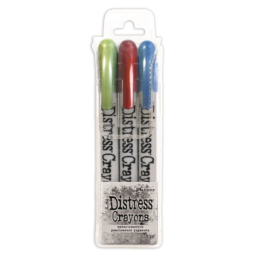 Holiday Set 3 - Distress Pearlescent Crayon Set