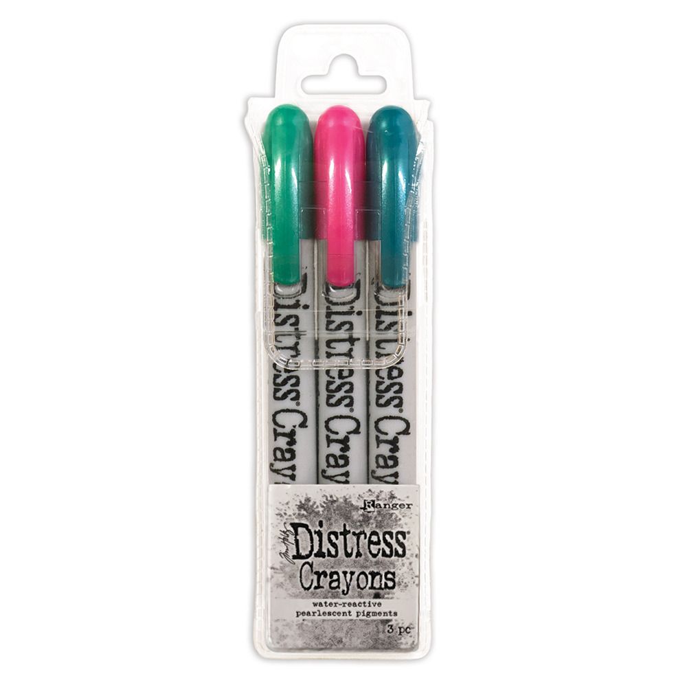 Holiday Set 4 - Distress Pearlescent Crayon Set